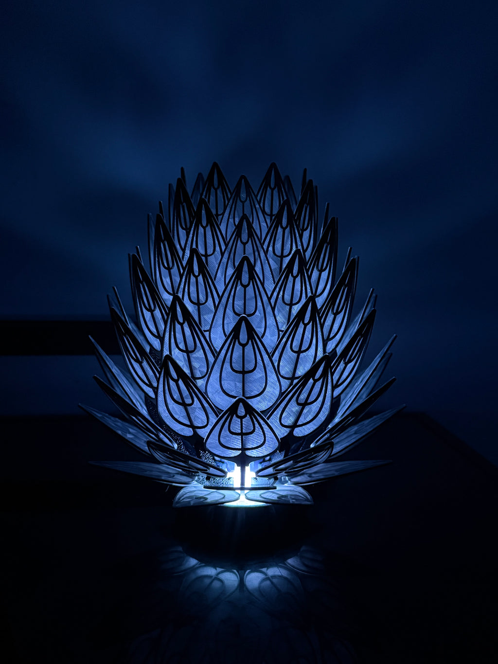 Lotus Lamp (Clear)